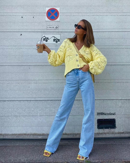 Casual Fashion Straight Leg Women's Jeans Denim Bottom Long High Waist Baggy Fall Pants The Clothing Company Sydney