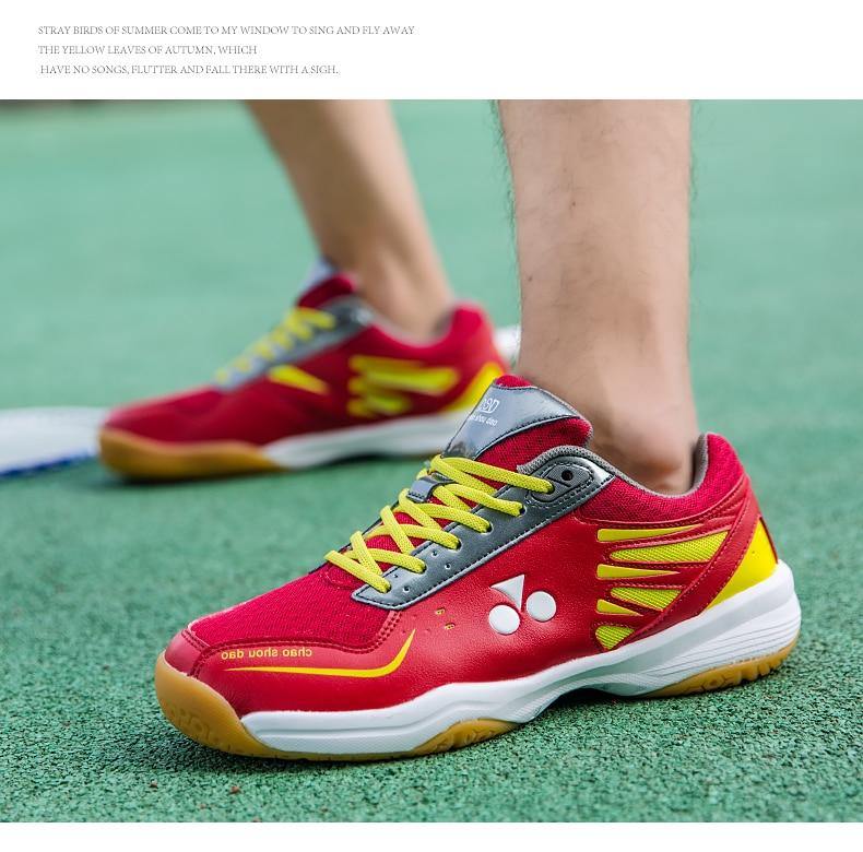 Professional Badminton Tennis Table Tennis Squash Sneaker Shoes for Men and Women Wear-resistant Breathable Protect Toes Light Sports Shoes The Clothing Company Sydney