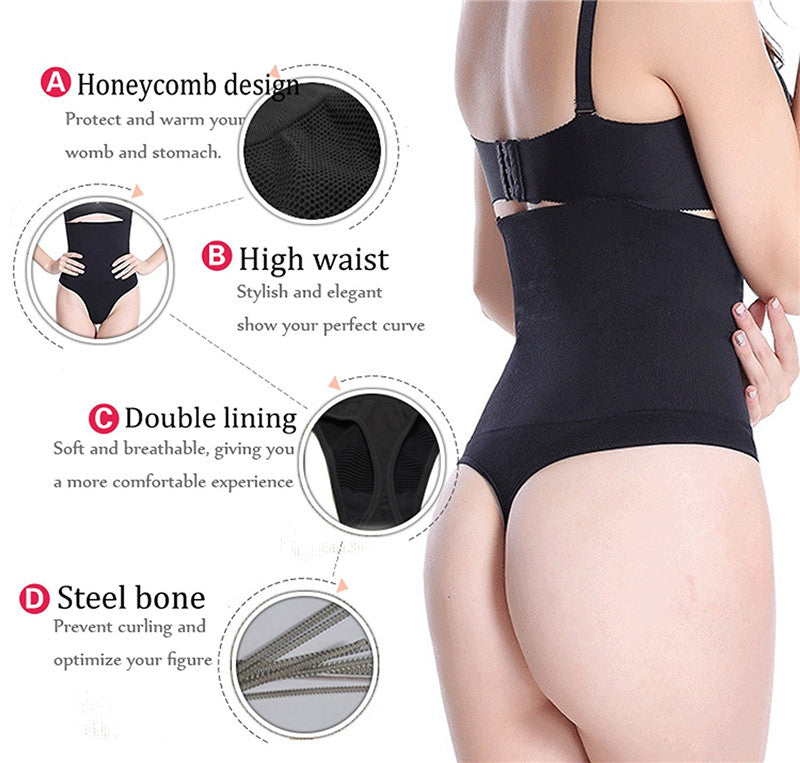 Butt Lifter Tummy Control Panties G-string Thong Body Shaper High Waist Trainer Shapewear The Clothing Company Sydney