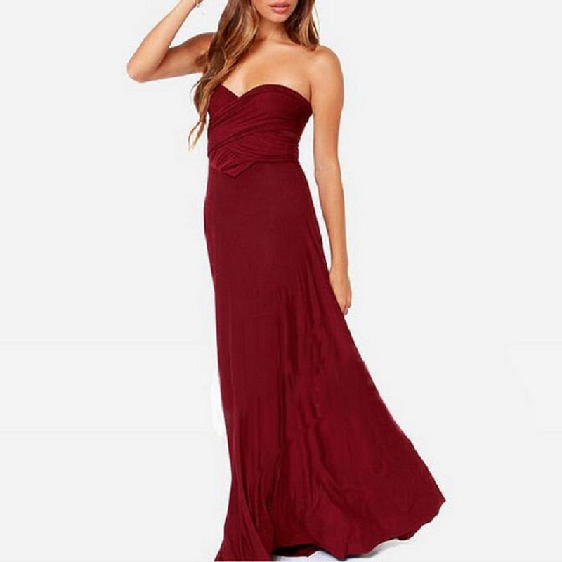 Maxi Club Bandage Long Party Multiway Swing Convertible Infinity Robe Bridesmaids Boho Women Dress The Clothing Company Sydney