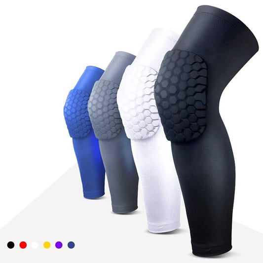 1PC Basketball Knee Pads Protector Compression Sleeve Honeycomb Foam Brace Kneepad Fitness Gear Volleyball Support The Clothing Company Sydney