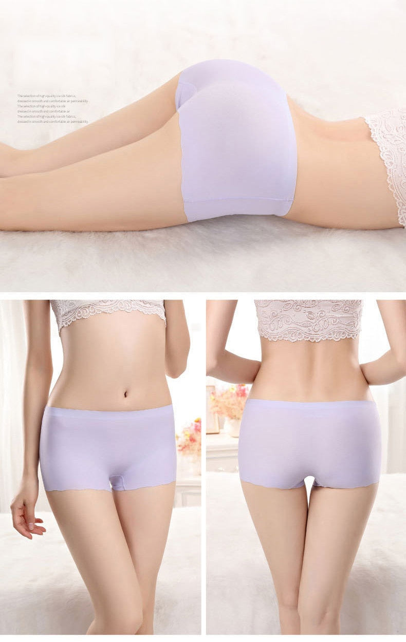 4 Pack Ladies Seamless Short Pants Safety Boyshorts Summer Shorts Lady Boxer Panties Healthy Lingerie The Clothing Company Sydney
