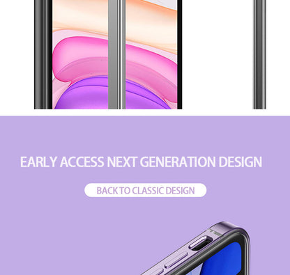 Classic Square Plate Frame Protection Soft Phone Case For iPhone 12 11 Pro XS Max X XR 6 6S 7 8 Plus SE Ultra Thin Clear Cover The Clothing Company Sydney