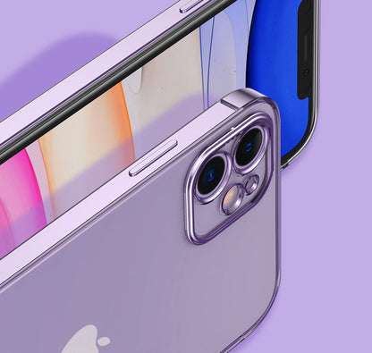 Classic Square Plate Frame Protection Soft Phone Case For iPhone 12 11 Pro XS Max X XR 6 6S 7 8 Plus SE Ultra Thin Clear Cover The Clothing Company Sydney