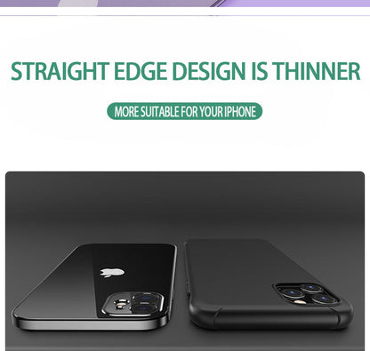 Classic Square Plate Frame Protection Soft Phone Case For iPhone 12 11 Pro XS Max X XR 6 6S 7 8 Plus SE Ultra Thin Clear Cover The Clothing Company Sydney