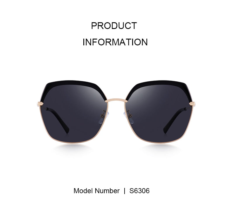 Women's Luxury Square Polarized Sunglasses Ladies Fashion Trending Sun glasses UV400 Protection The Clothing Company Sydney