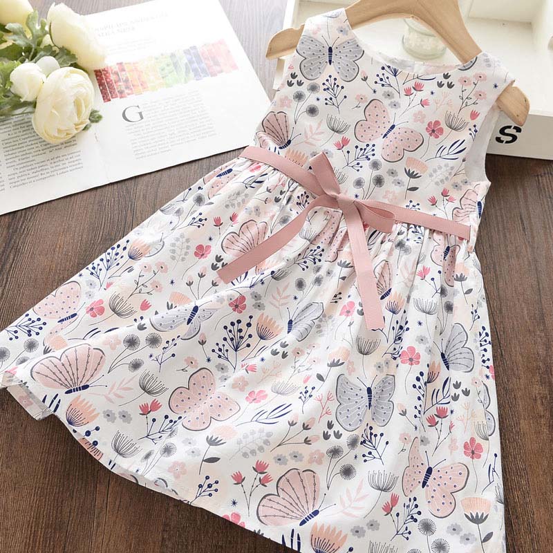 New Summer Kids Girls Floral Sweet Party Suits Butterfly Costume Children's Dress The Clothing Company Sydney