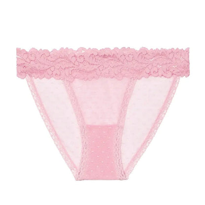 Dot Mesh Lace Underwear Low-waist Briefs Transparent intimates Lingerie Thong Sexy Panties The Clothing Company Sydney