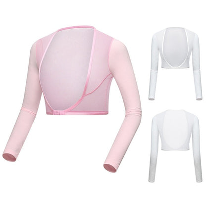 Women Golf Cooling Shawl Summer Sun Protection Arm Sleeves Ladies Long-Sleeved Ice Silk Shirt Vests Arm Sleeve The Clothing Company Sydney
