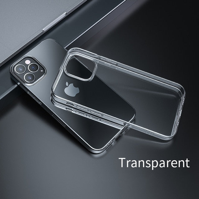 Original Clear Soft TPU Case for iPhone 12 12 Pro Max 12 mini Transparent Protective Cover Ultra thin Protection Case The Clothing Company Sydney
