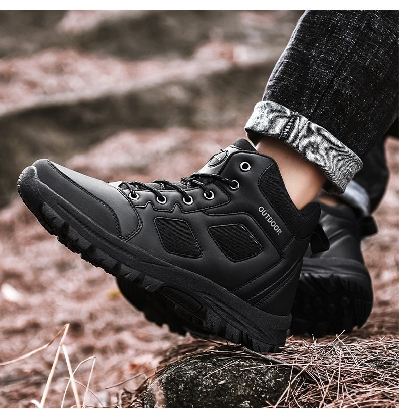 Mens Ladies Outdoor Hi-top Trekking Shoes Breathable Non-slip Sports Climb Rock Sneakers Hiking Boots The Clothing Company Sydney