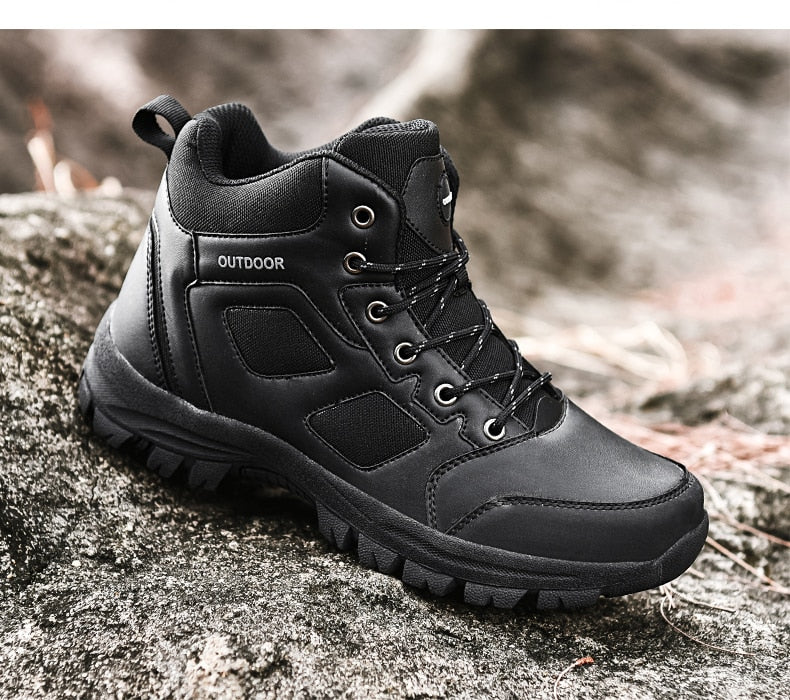 Mens Ladies Outdoor Hi-top Trekking Shoes Breathable Non-slip Sports Climb Rock Sneakers Hiking Boots The Clothing Company Sydney