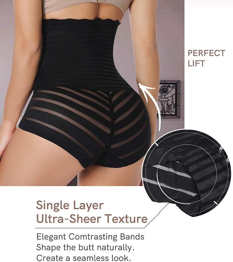 Ladies Butt Lifter Shapewear Hi-Waist Double Tummy Control Panties Waist Trainer Body Shaper Corset Underwear The Clothing Company Sydney