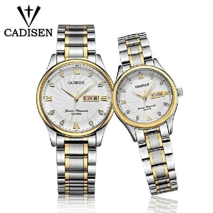 2 Pack Couple Watch Mens Quartz Watches Top Brand Luxury Ladies Dress Wristwatch Set The Clothing Company Sydney