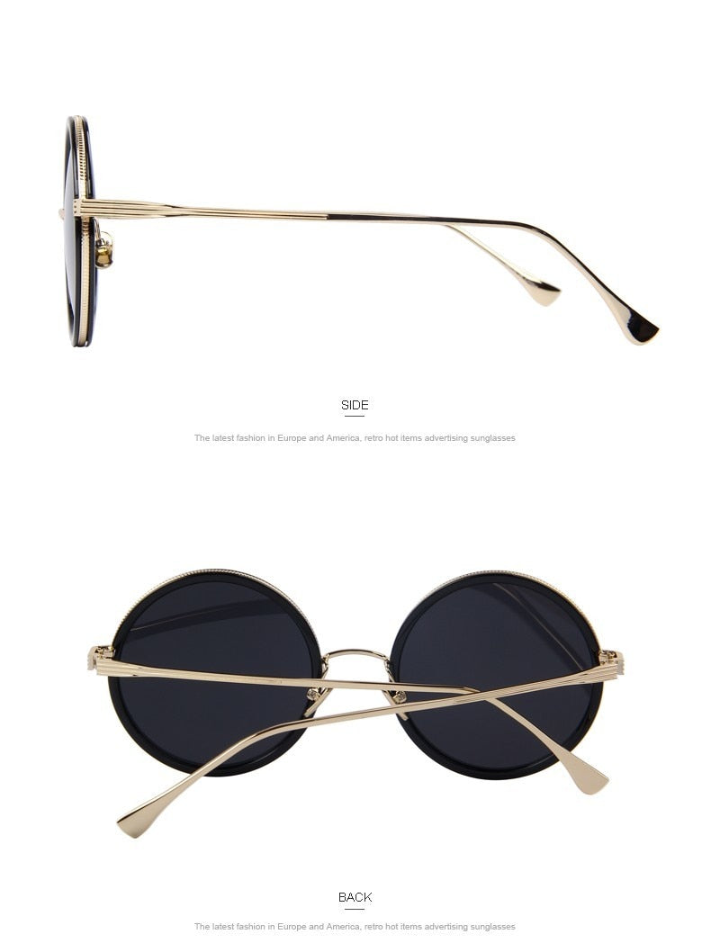 Ladies Fashion Round UV 400 Brand Designer Classic Shades Men Luxury Sunglasses The Clothing Company Sydney