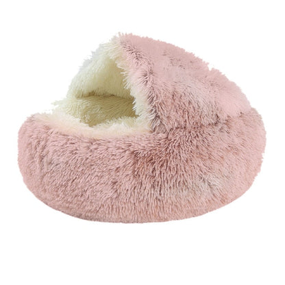 Super Soft Cat Dog Bed Kennel Winter Warm Round Dog Puppy Sleeping Cushion Long Plush Pet House The Clothing Company Sydney