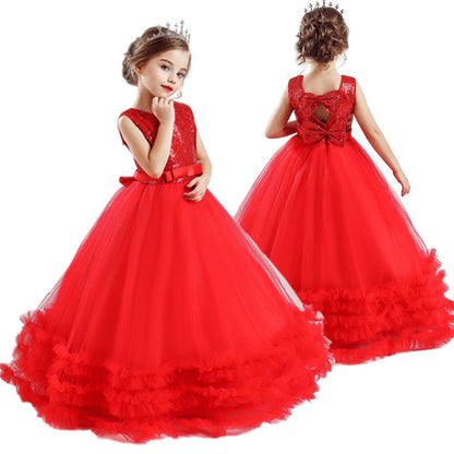 Girls Princess Wedding Party Dresses Sequin Vestido Children Dress For Teenage Girls Dresses The Clothing Company Sydney