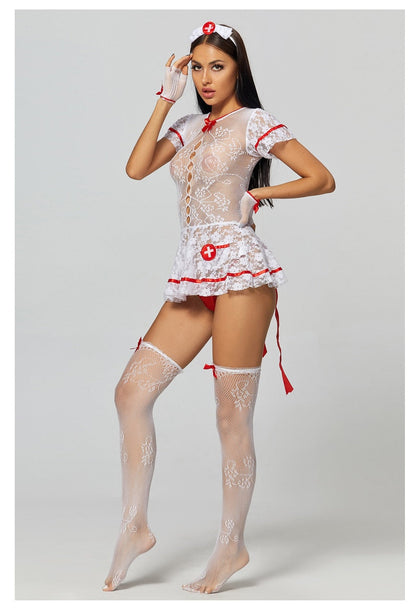 Cosplay Lingerie Uniform Set Role-Playing Costumes Surgical Caps Nurse Dress The Clothing Company Sydney