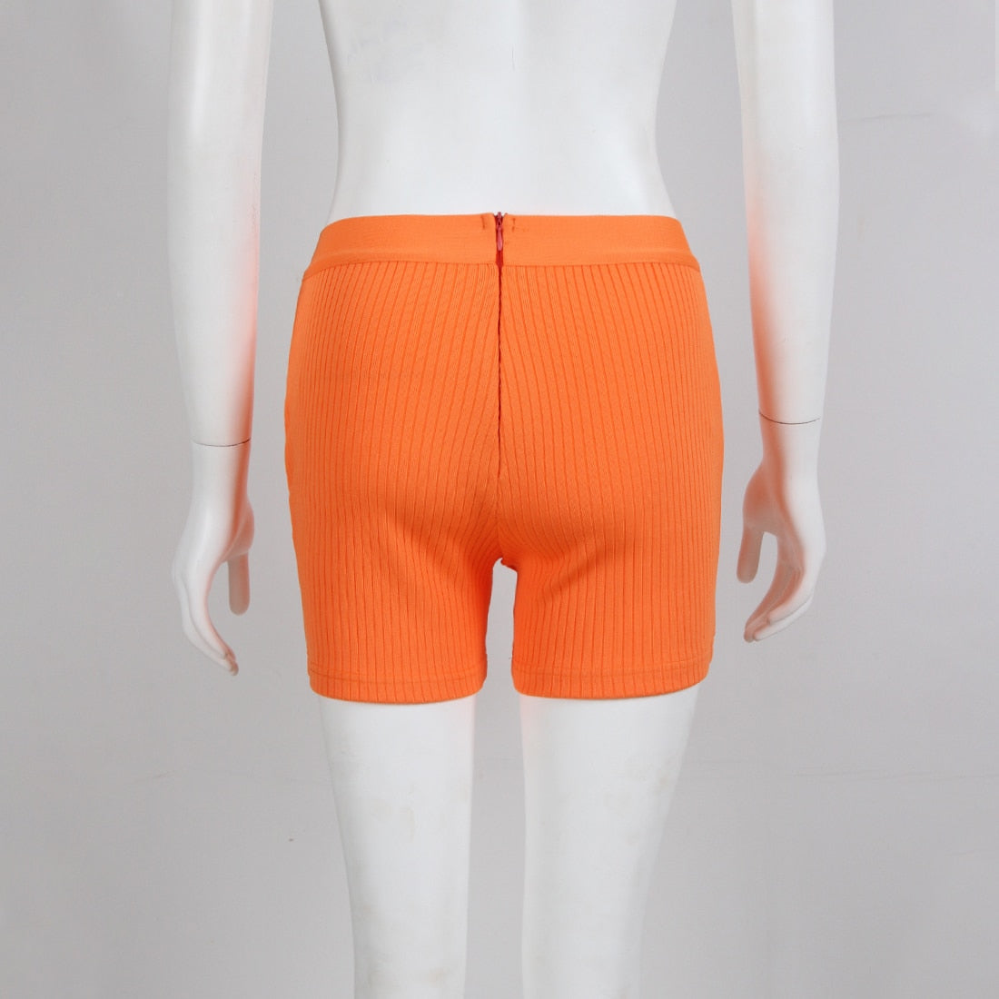 New Fashion Bandage Shorts Casual Black Orange Bone Color Shorts The Clothing Company Sydney