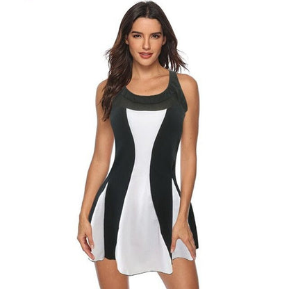 Vintage Print Plus Size Tankini Dress Bathing Suit Swimwear Skirt Bodysuit Monokini Swimsuit The Clothing Company Sydney