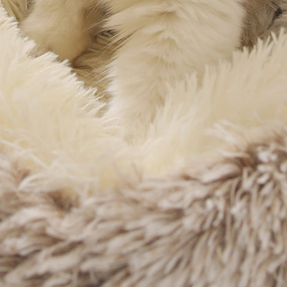 Super Soft Cat Dog Bed Kennel Winter Warm Round Dog Puppy Sleeping Cushion Long Plush Pet House The Clothing Company Sydney