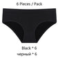 6 Pack Women's Cotton Mix Panties Low-Rise Comfortable Underwear Solid Color Breathable Briefs Seamless Intimates The Clothing Company Sydney