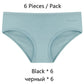 6 Pack Women's Cotton Mix Panties Low-Rise Comfortable Underwear Solid Color Breathable Briefs Seamless Intimates The Clothing Company Sydney