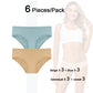 6 Pack Women's Cotton Mix Panties Low-Rise Comfortable Underwear Solid Color Breathable Briefs Seamless Intimates The Clothing Company Sydney