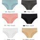 6 Pack Women's Cotton Mix Panties Low-Rise Comfortable Underwear Solid Color Breathable Briefs Seamless Intimates The Clothing Company Sydney