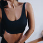 Tube Crop Top Seamless Underwear V-Back Wrapped Chest Streetwear Sleeveless Fitness Bandeau Bra Bralette The Clothing Company Sydney