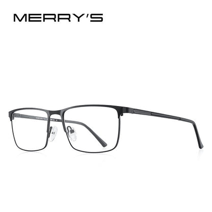 Designer Men Titanium Glasses Frame Ultralight Square Eye Myopia Prescription Eyeglasses Male Optical Frame The Clothing Company Sydney