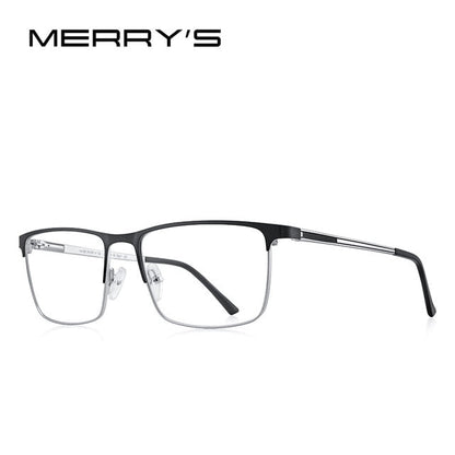 Designer Men Titanium Glasses Frame Ultralight Square Eye Myopia Prescription Eyeglasses Male Optical Frame The Clothing Company Sydney
