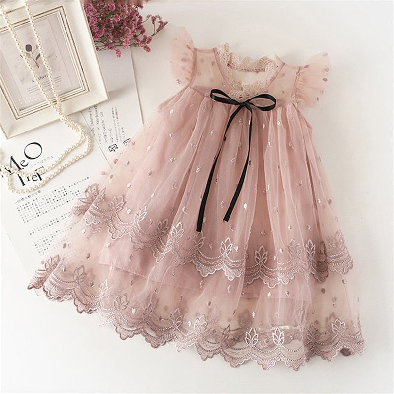 Princess Girls Clothes Children Clothing Summer Party tutu Kids Dresses for Girls Toddler Girls Casual Dress The Clothing Company Sydney