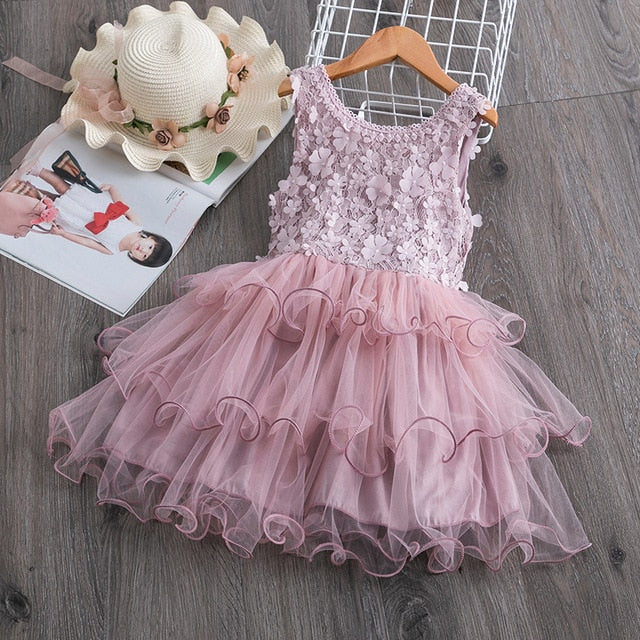 Princess Girls Clothes Children Clothing Summer Party tutu Kids Dresses for Girls Toddler Girls Casual Dress The Clothing Company Sydney