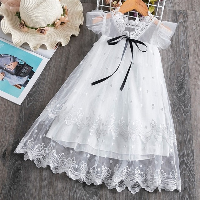 Princess Girls Clothes Children Clothing Summer Party tutu Kids Dresses for Girls Toddler Girls Casual Dress The Clothing Company Sydney