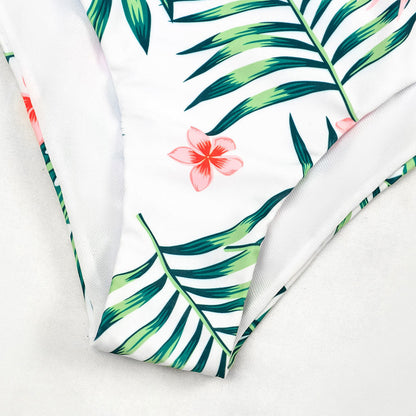 Patchwork Print One Piece Swimsuit Closed Swimwear Push Up Body Swimming Bathing Suit Beach Pool Bather The Clothing Company Sydney