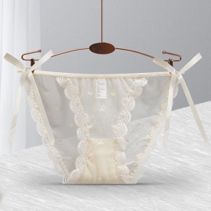Underwear Panties Sensual Lingerie Lace Thongs Low-Waist Translucent G-Strings Bandage Briefs The Clothing Company Sydney