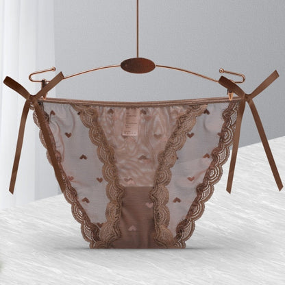 Underwear Panties Sensual Lingerie Lace Thongs Low-Waist Translucent G-Strings Bandage Briefs The Clothing Company Sydney