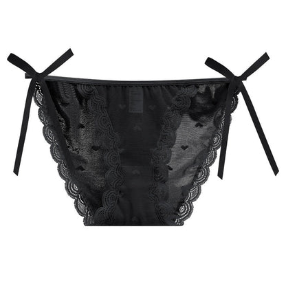 Underwear Panties Sensual Lingerie Lace Thongs Low-Waist Translucent G-Strings Bandage Briefs The Clothing Company Sydney