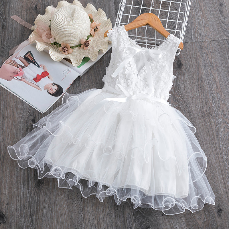 Princess Girls Clothes Children Clothing Summer Party tutu Kids Dresses for Girls Toddler Girls Casual Dress The Clothing Company Sydney