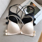 Back embellished ladies front buckle fashion sexy bra padded underwear gather push Bra The Clothing Company Sydney