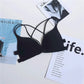 Back embellished ladies front buckle fashion sexy bra padded underwear gather push Bra The Clothing Company Sydney