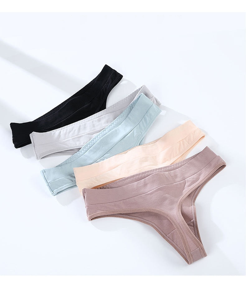 3 Pack Cotton Woman Thong Seamless Sports Panties Sexy G-string T-back Underwear Quality Soft Underpants The Clothing Company Sydney