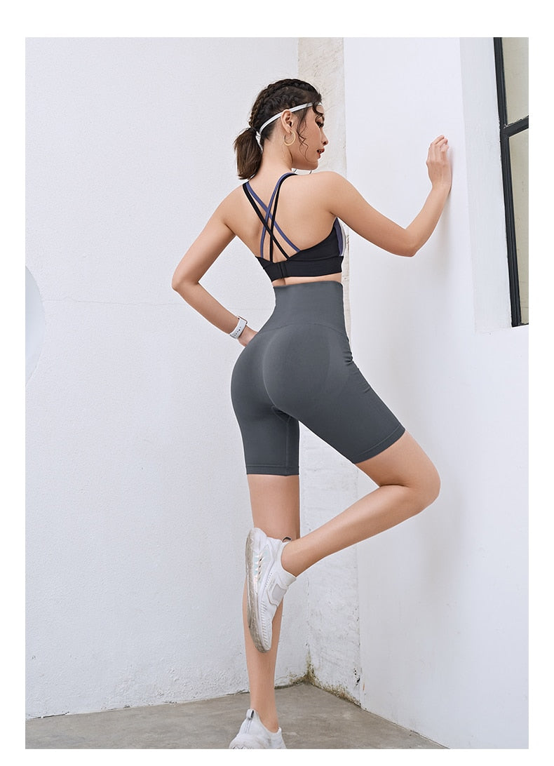 Fitness Corset Push Hip Postpartum High Waist Yoga Pants Workout Seamless Leggings Sportswear Gym Running Training Tights The Clothing Company Sydney