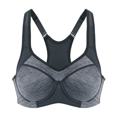 Sports Bra Women's Moisture-wicking High Impact Minimize Padded Full Support Racerback Underwire Sports Bra Top The Clothing Company Sydney