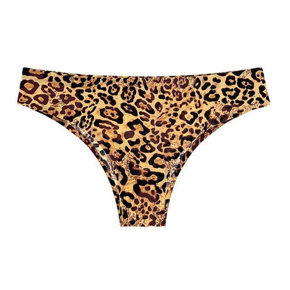 1 Piece Women's Panties Underwear Seamless Sports Leopard T-back G-string Thongs Ice Silk Briefs The Clothing Company Sydney