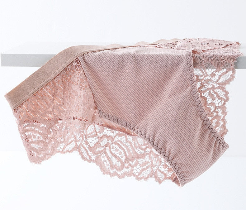 3 Pack Briefs Lace Panties Underwear Lingerie  Floral Underpants Undies The Clothing Company Sydney