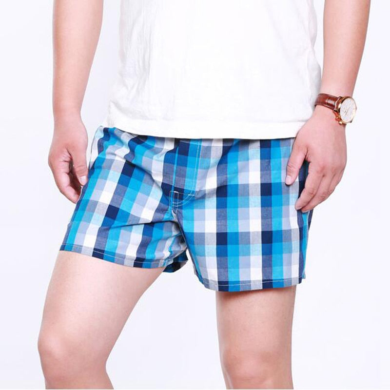 5 Pack Mens Boxer Underwear Cotton Man Shorts Breathable Plaid Flexible Shorts Boxer Male Underpants The Clothing Company Sydney