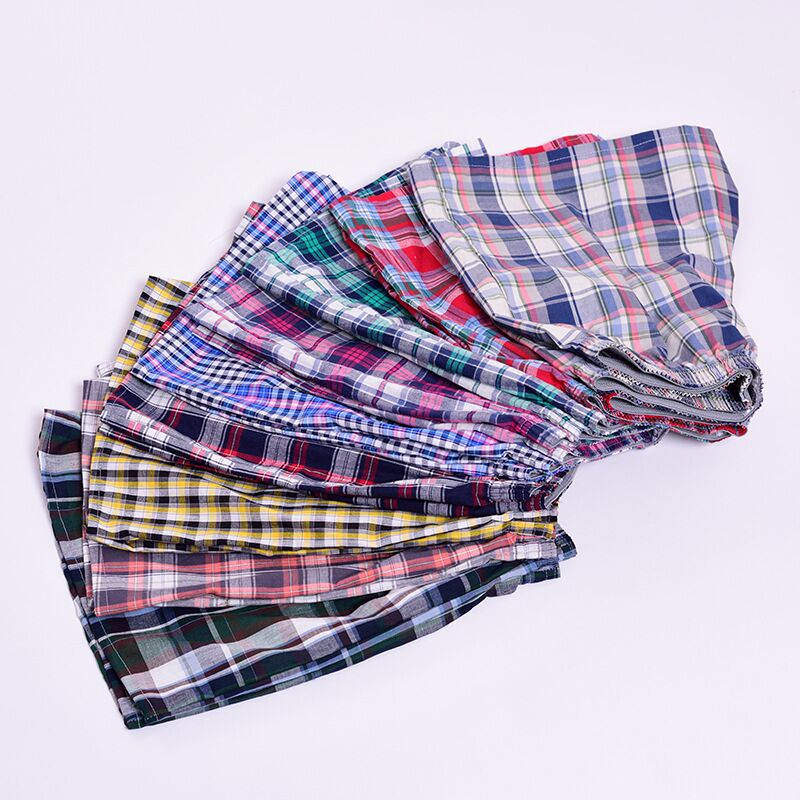 5 Pack Mens Boxer Underwear Cotton Man Shorts Breathable Plaid Flexible Shorts Boxer Male Underpants The Clothing Company Sydney