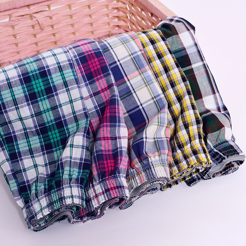 5 Pack Mens Boxer Underwear Cotton Man Shorts Breathable Plaid Flexible Shorts Boxer Male Underpants The Clothing Company Sydney